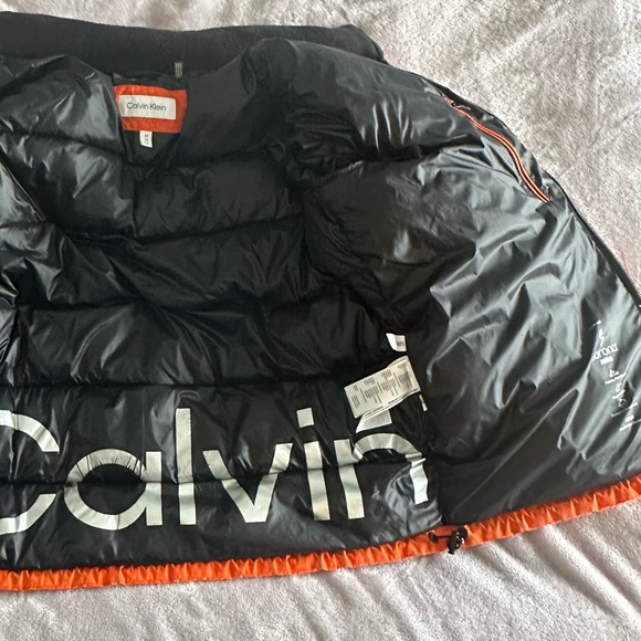 Calvin Klein PUFFER JACKET - Winter Jacket - Coral orange/Coral … - Picture 8 of 16